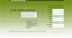 Desktop Screenshot of greencoffeebeanmax.com